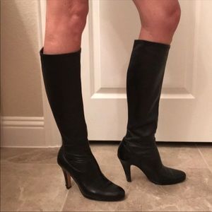 Black Leather Boots